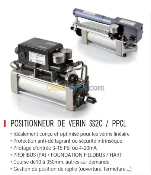 Contrôle de vanne et positionner 