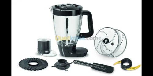 Robot moulinex Multifonction Fp821811 Double Force 1000 W-Noir 28 Fonctions 