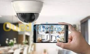 Installation caméra de surveillance