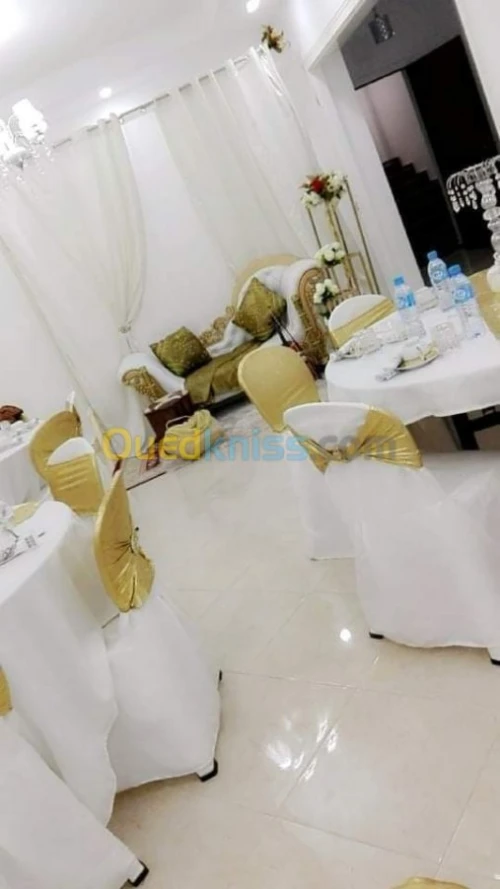 Location table chaise vaiselle deco