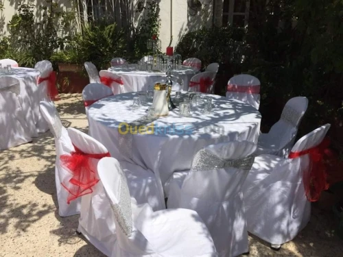 Location table chaise vaiselle deco