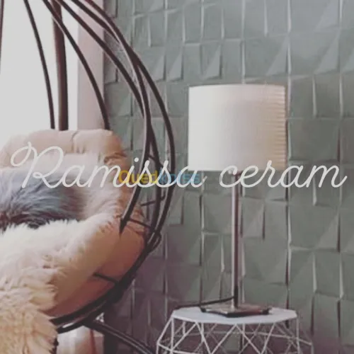 Faïences, dalle de sol et mosaïque 