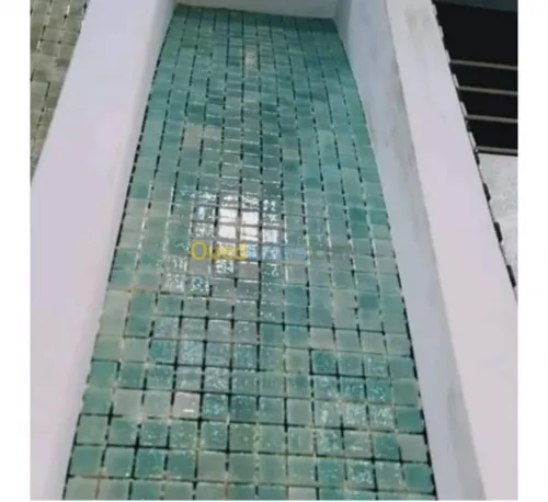 Faïences, dalle de sol et mosaïque 