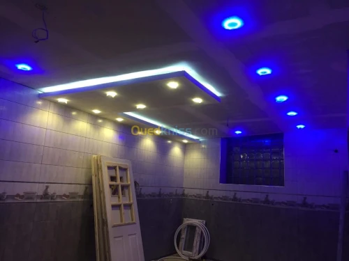  Placo platre b13 b 10 , pvc 