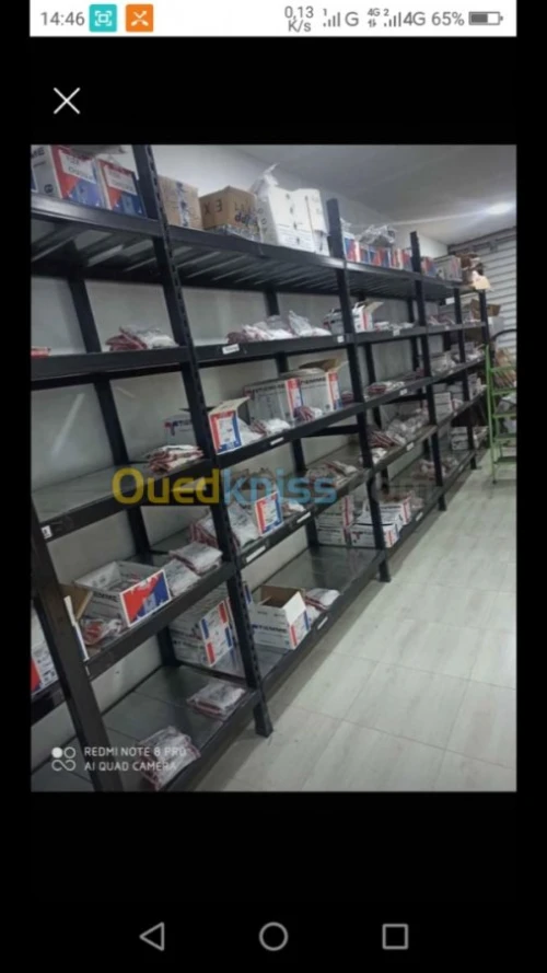 rayonnage pour dépôt semi lourd