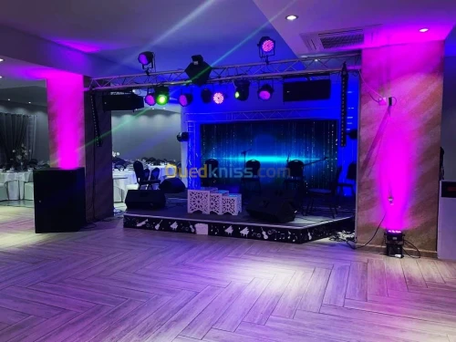 Décoration ,lumières , sonorisation