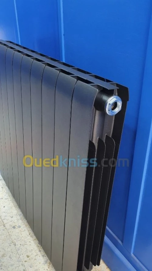 Radiateur Aluminium Noir 8-10-12 élém