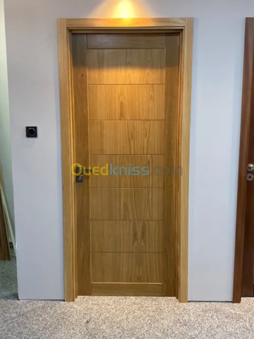 Fabrication de portes en bois massif