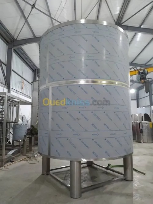 Fabrication cuves inox matériels agroalimentaires  