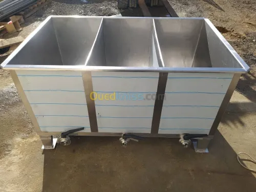Fabrication cuves inox matériels agroalimentaires  