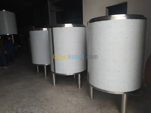 Fabrication cuves inox matériels agroalimentaires  