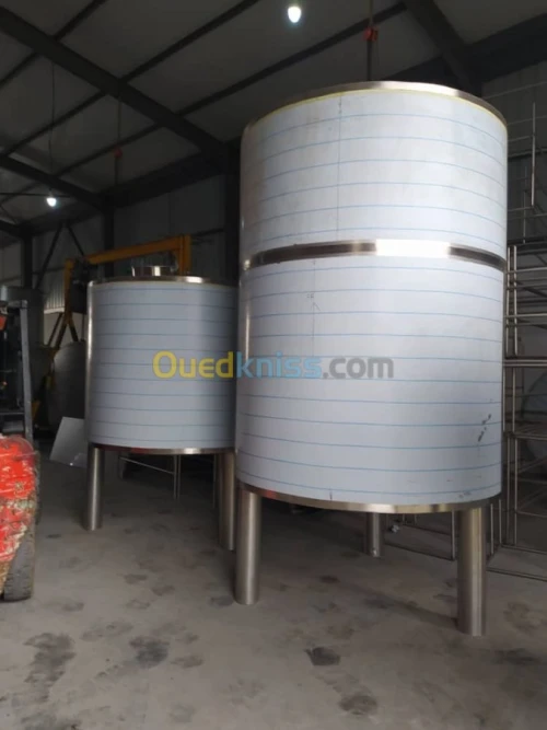 Fabrication cuves inox matériels agroalimentaires  