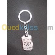 Gravure laser sur Métal-Aluminium-inox