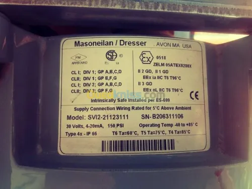  MASONEILAN CAMFLEX II 
