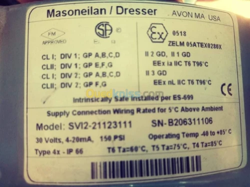  MASONEILAN CAMFLEX II 