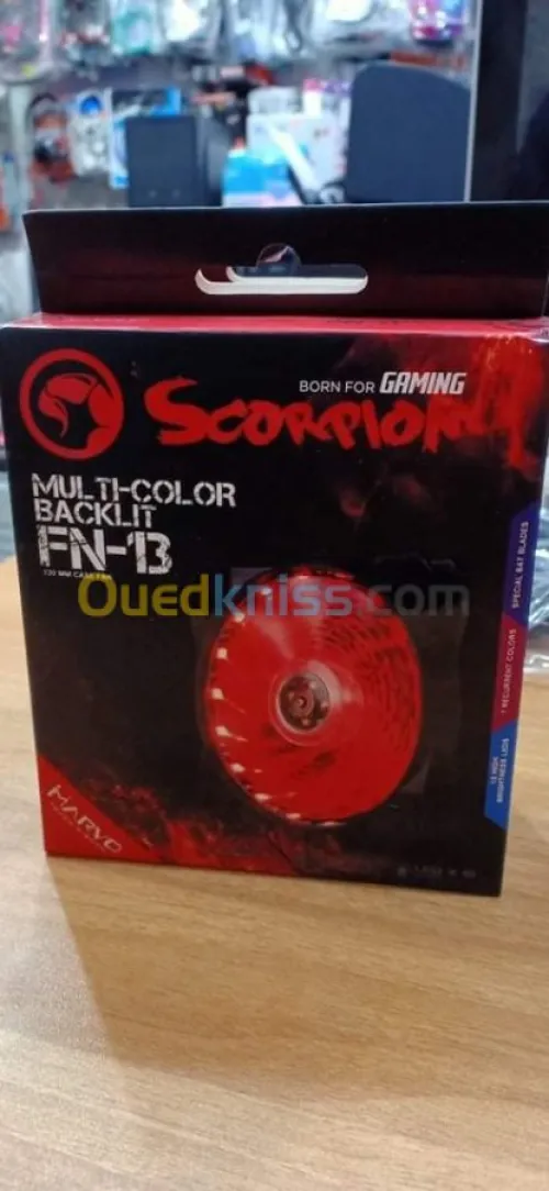 Ventilos lumineux pour boitier gaming