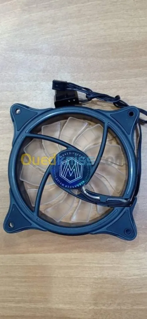 Ventilos lumineux pour boitier gaming