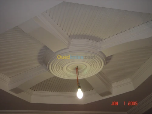 Décorations plâtre moderne et sculpture