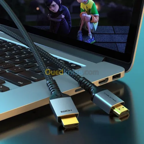 Cable HDMI 2.1 CABLETIME Certifié 4K/144Hz 8K/60Hz 48Gbps Ultra HD 1m 2m
