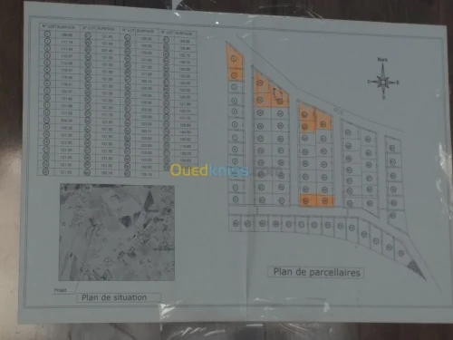 Vente Terrain Setif El eulma