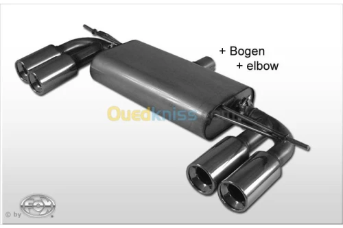 Échappement sport fox vw