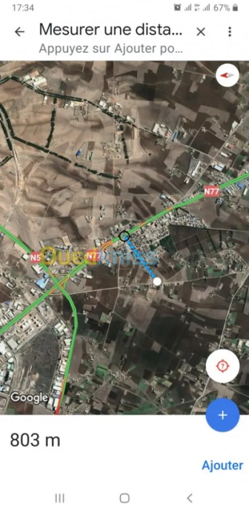 Vente Terrain Setif El eulma