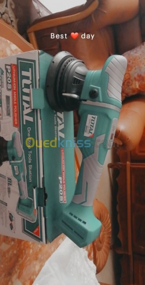 Polisseuse double action sans fil✅