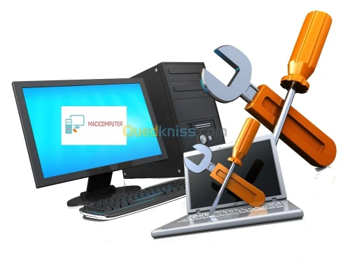 maintenance informatique et bureautique laptop, imprimante,pc etc...