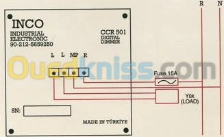 cherche variateur électronique CCR 501