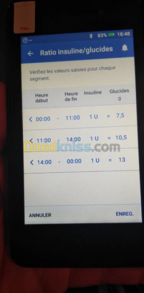 Pompe à insuline Omnipod Dash