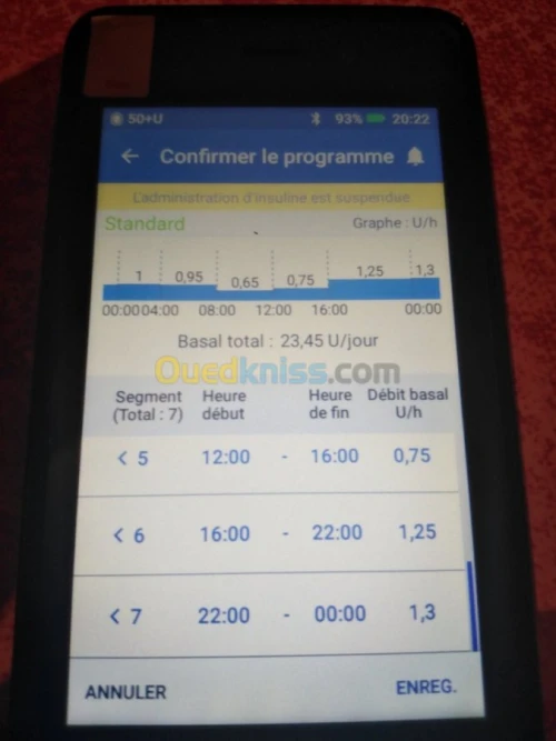 Pompe à insuline Omnipod Dash