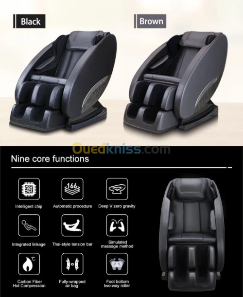 Fauteuil de massage shiatsu pro MG806