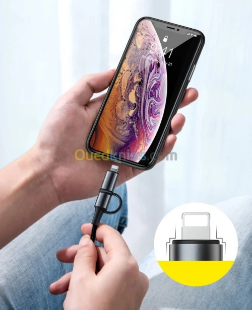 Cable Baseus TWINS 2 IN 1 60W