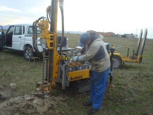 Atelier de sondage geotechnique