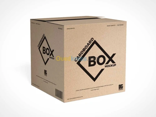 Emballage carton Ondulé impression 4c صناعة و طباعة الكرتون