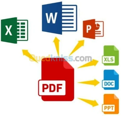تحويل pdf المكتوبة بالعربية إلى word