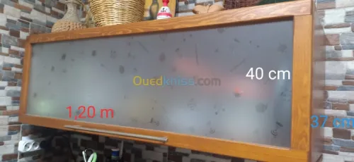 Éléments de cuisine en bois  moderne