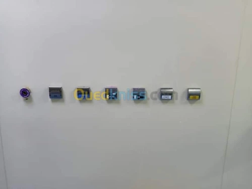 Installation des lignes d'oxygène 