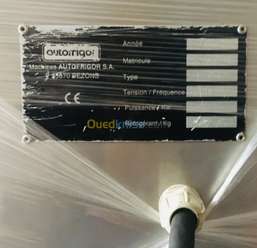 Pasteurisateur autofrigor