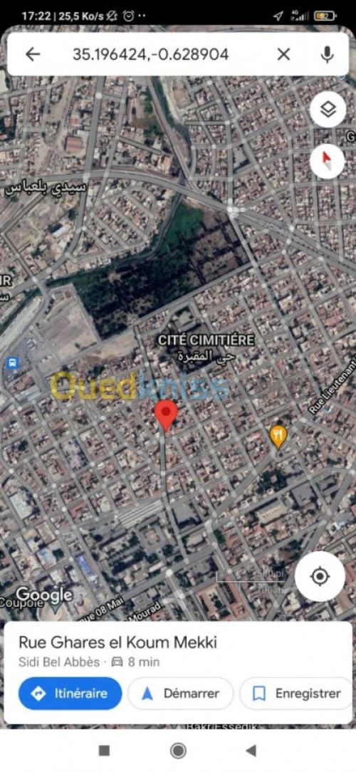 Vente Villa Sidi bel abbes Sidi bel abbes