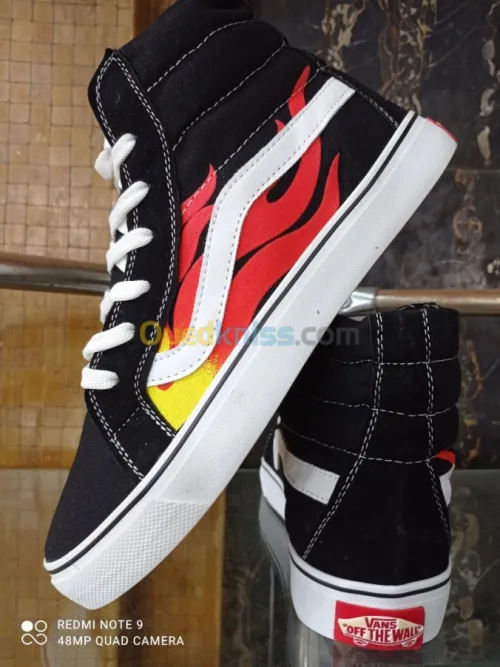Converse et Vans old school
