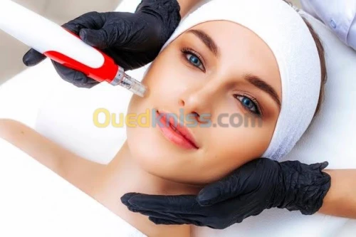 Microneedling. Traitement et nettoyage
