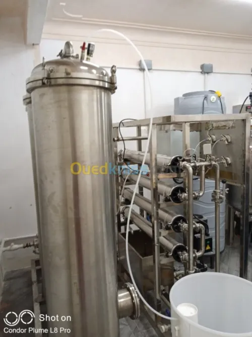 Mise en marche machine industriel