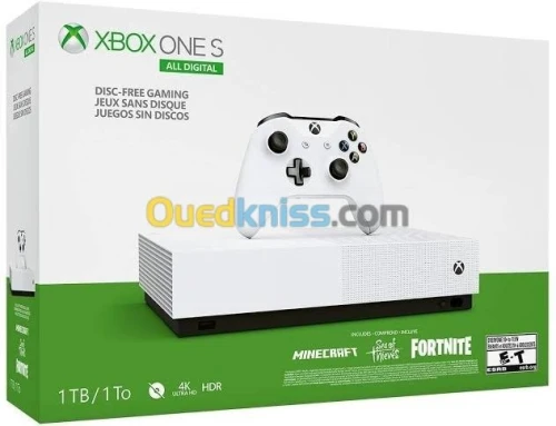 Xbox One S 500G + 7 JEUX +2 ABONEMENT ( GAMEPASS + GOLD )