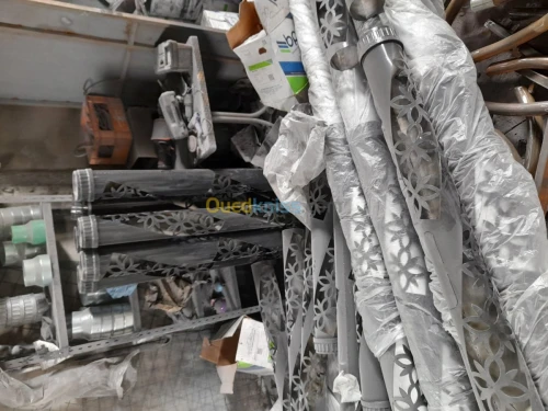 Fabrication de poteaux d'éclairages pu