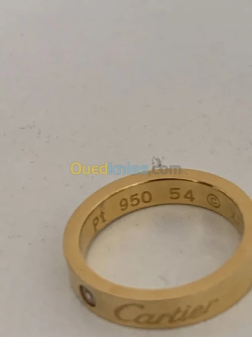 Bague Cartier original or 