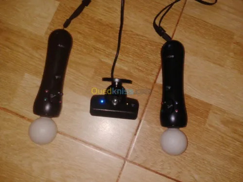 2manette ps3  move + cam video