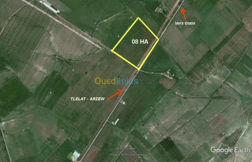 Vente Terrain Agricole Oran Boufatis
