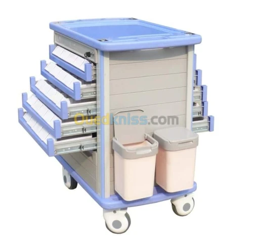 Chariot de Médicaments en ABS