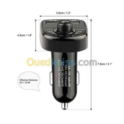 Mp3 X8 X23 bleutooth de voiture 